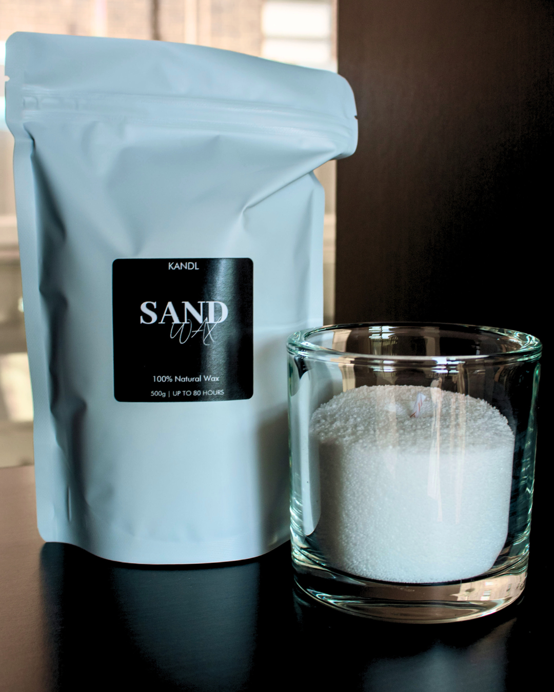 500g Sand Wax and Candle Jar
